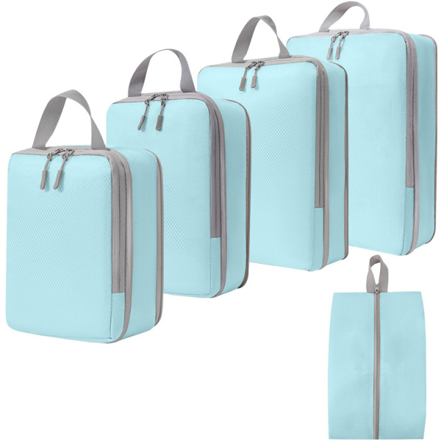 JUSTOP packing cubes 5 set for suitcases waterproof organizer travel bags luggage
