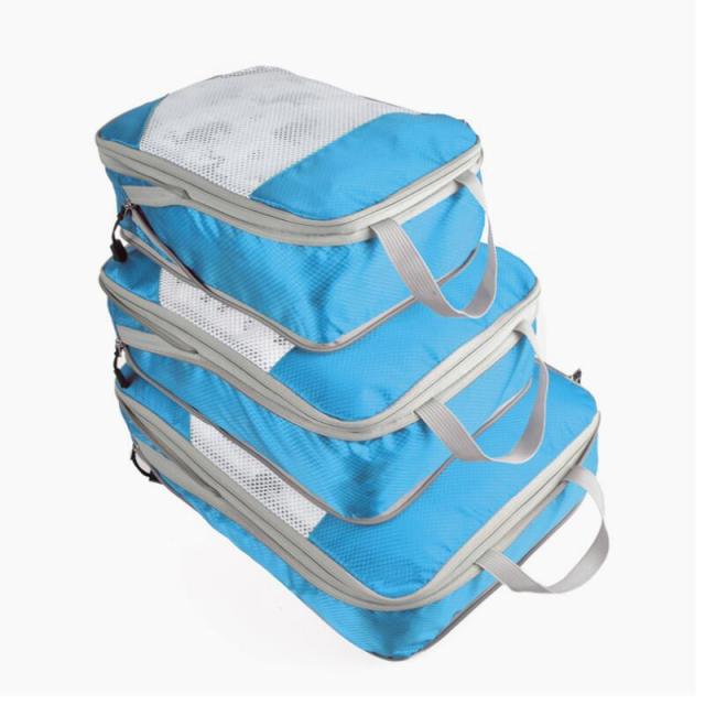 JUSTOP hanging storage bags clothes organizer packing cubes travel organizer