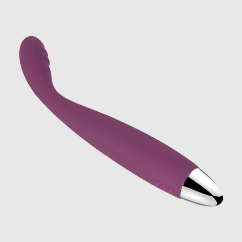 CICI  Ribbed Thinline G-Spot Vibrator girlfriend masturbating sex tool