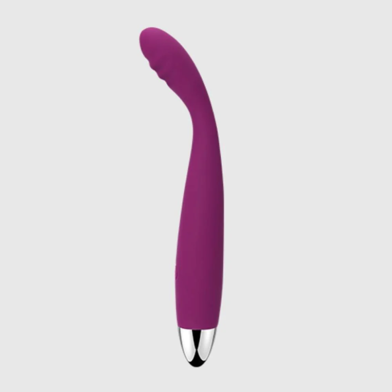 CICI  Ribbed Thinline G-Spot Vibrator girlfriend masturbating sex tool