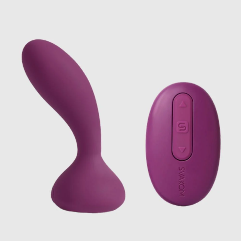 JULIE Wearable Anal and G-spot Vibrator with Remote Control Sex Toy and Unisex Butt Plug Tool