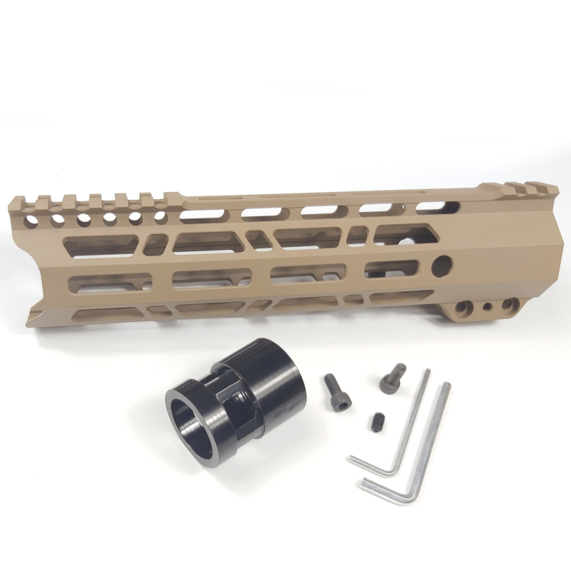 Ultra Light Super Slim Free Float M-Lok Handguard Clamp-on Low Profile for 223.223