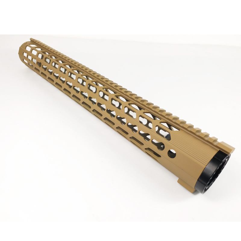 17"Super Slim Keymod Free Float Full Top Picatinny Rail Handguard For 308