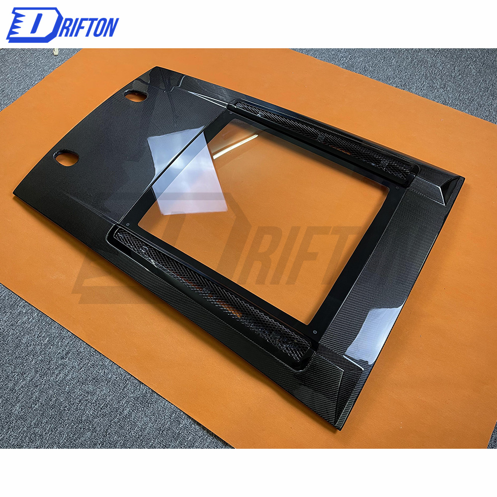 Carbon Fiber Rear Engine Cover For Lamborghini Gallardo LP550 LP560 LP570