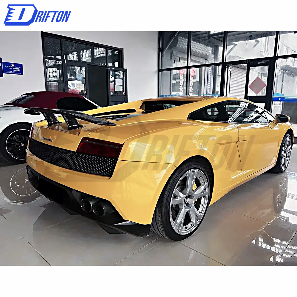 S Style Carbon Fiber Rear Spoiler For Lamborghini Gallardo LP550 LP560 LP570