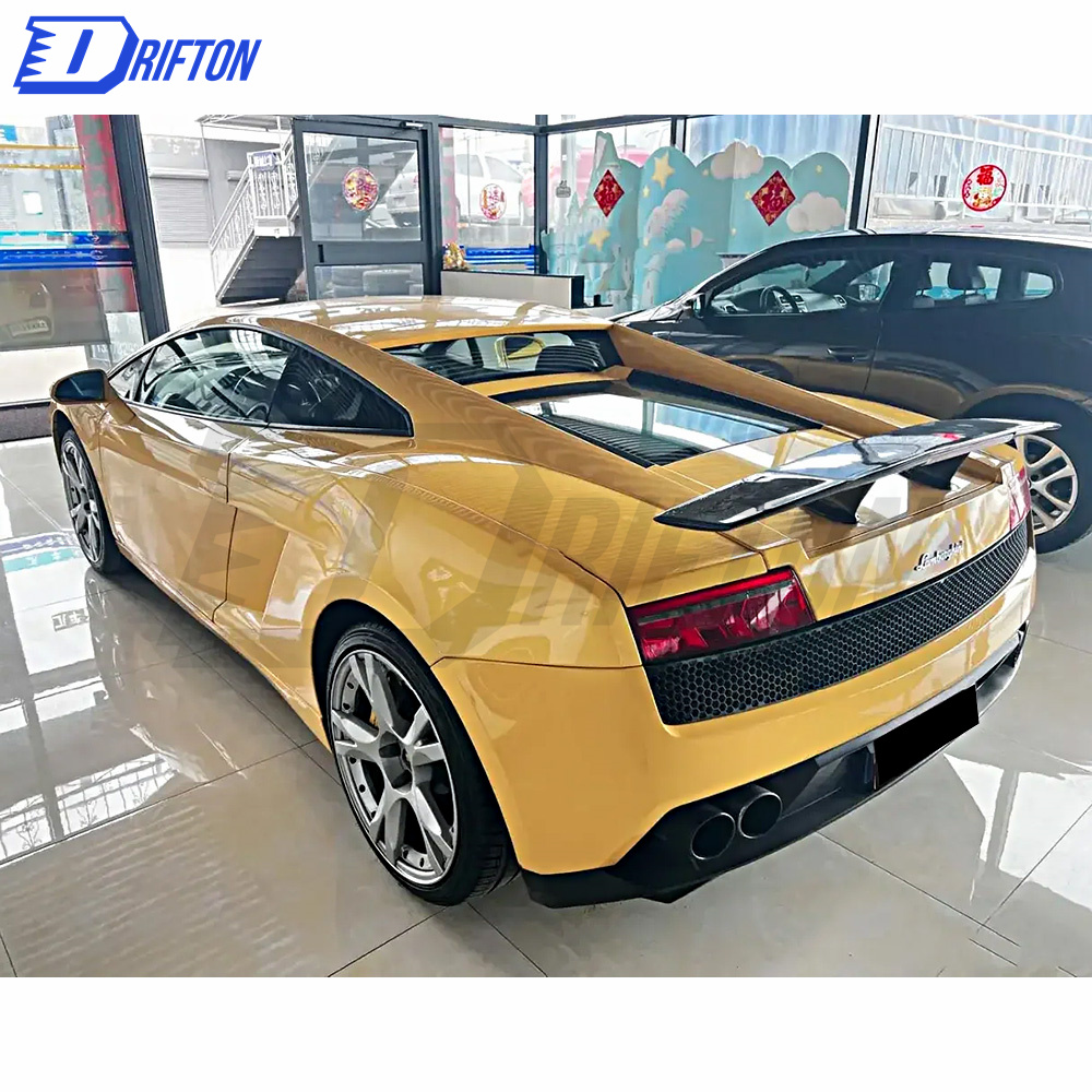 S Style Carbon Fiber Rear Spoiler For Lamborghini Gallardo LP550 LP560 LP570