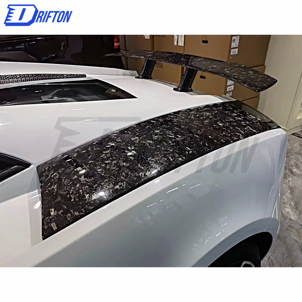 S Style Carbon Fiber Rear Spoiler For Lamborghini Gallardo LP550 LP560 LP570