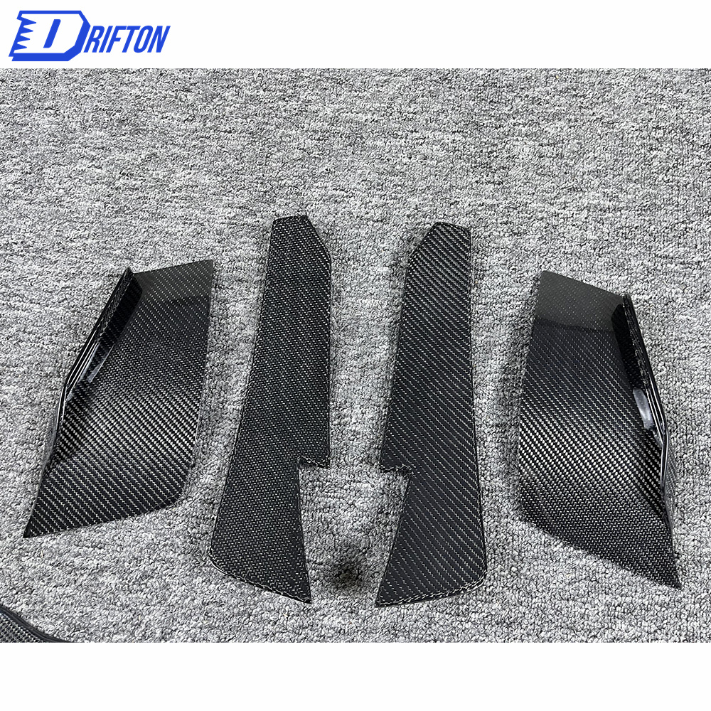 Super Trofeo Race Style Half Carbon Fiber Front Bumper For Lamborghini Gallardo LP550 LP560 LP570