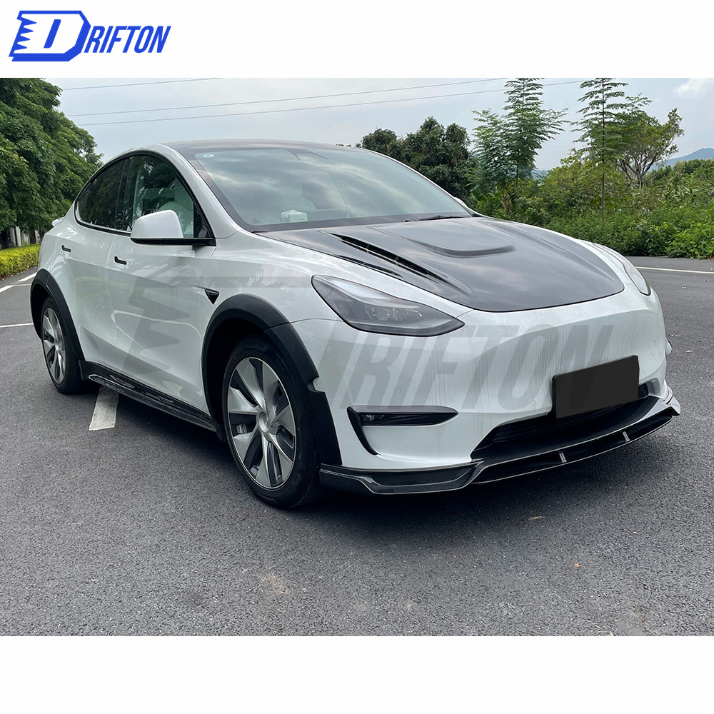 CMST Style Carbon Fiber Hood For Tesla Model Y 2020-2021