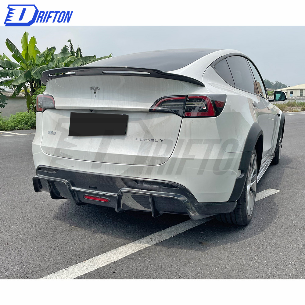 CMST Style Carbon Fiber Spoiler For Tesla Model Y 2020-2021
