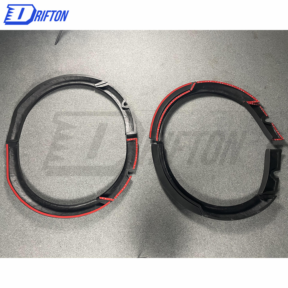 CMST Style Glass Fiber Fender Wheel Trims For Tesla Model Y 2020-2021