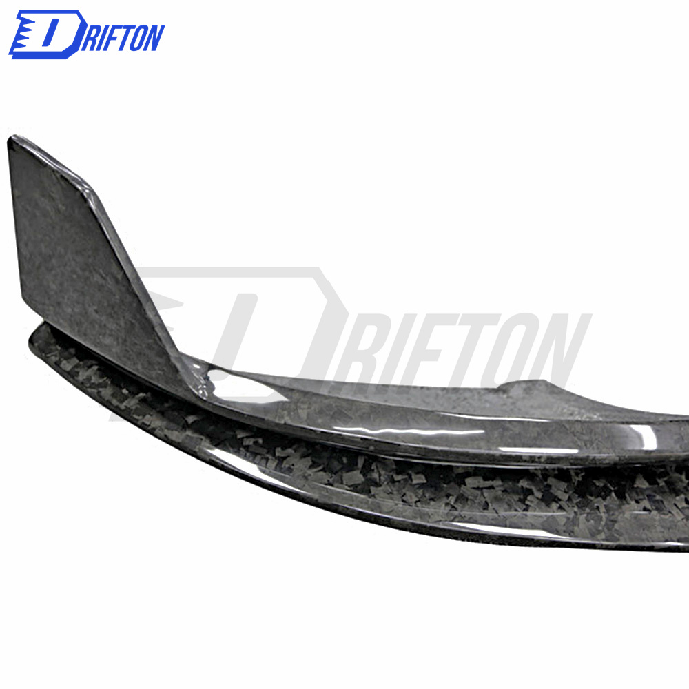 MIW Style Forged Dry Carbon Fiber Front Lip For Tesla Model Y 2020-2021