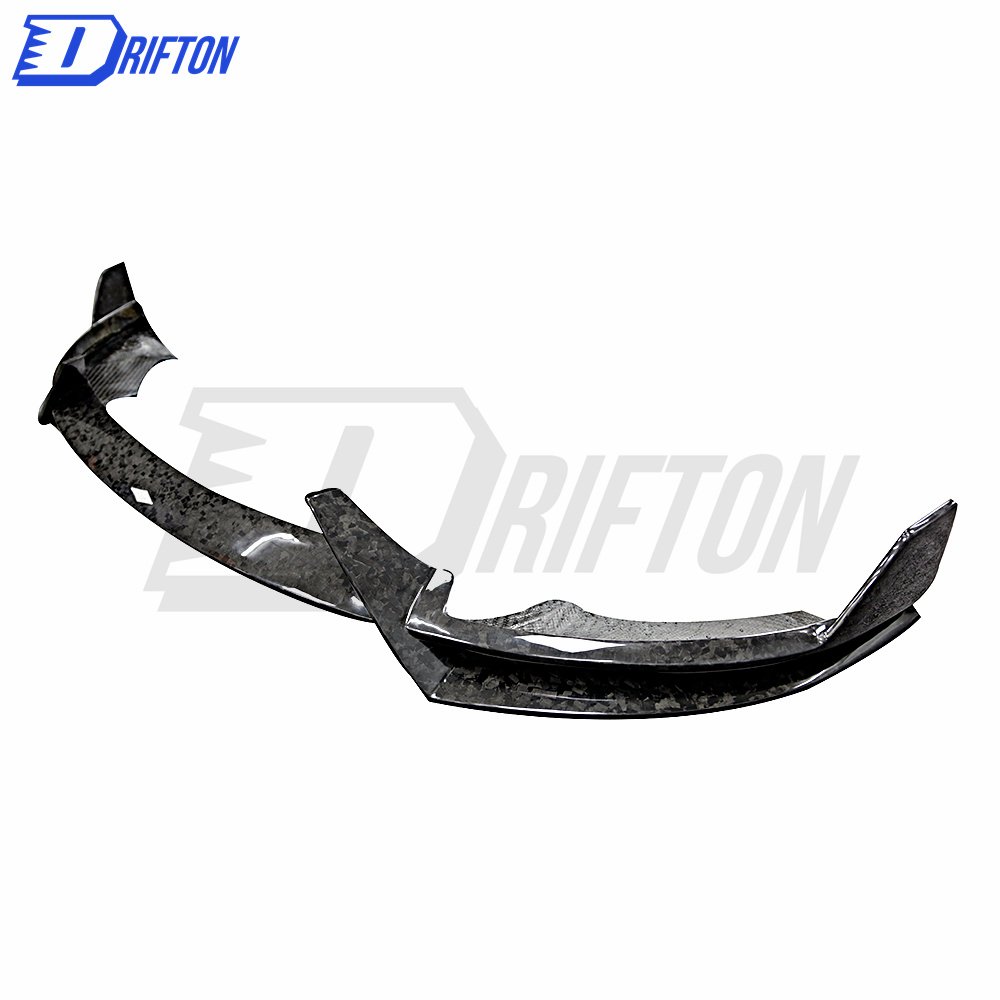 MIW Style Forged Dry Carbon Fiber Front Lip For Tesla Model Y 2020-2021