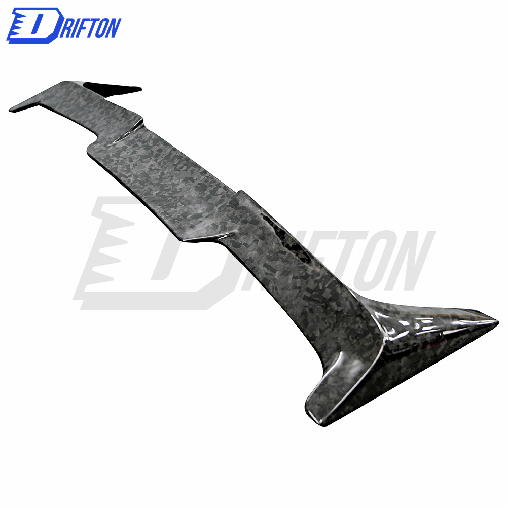 MIW Style Forged Dry Carbon Fiber Roof Spoiler For Tesla Model Y 2020-2021