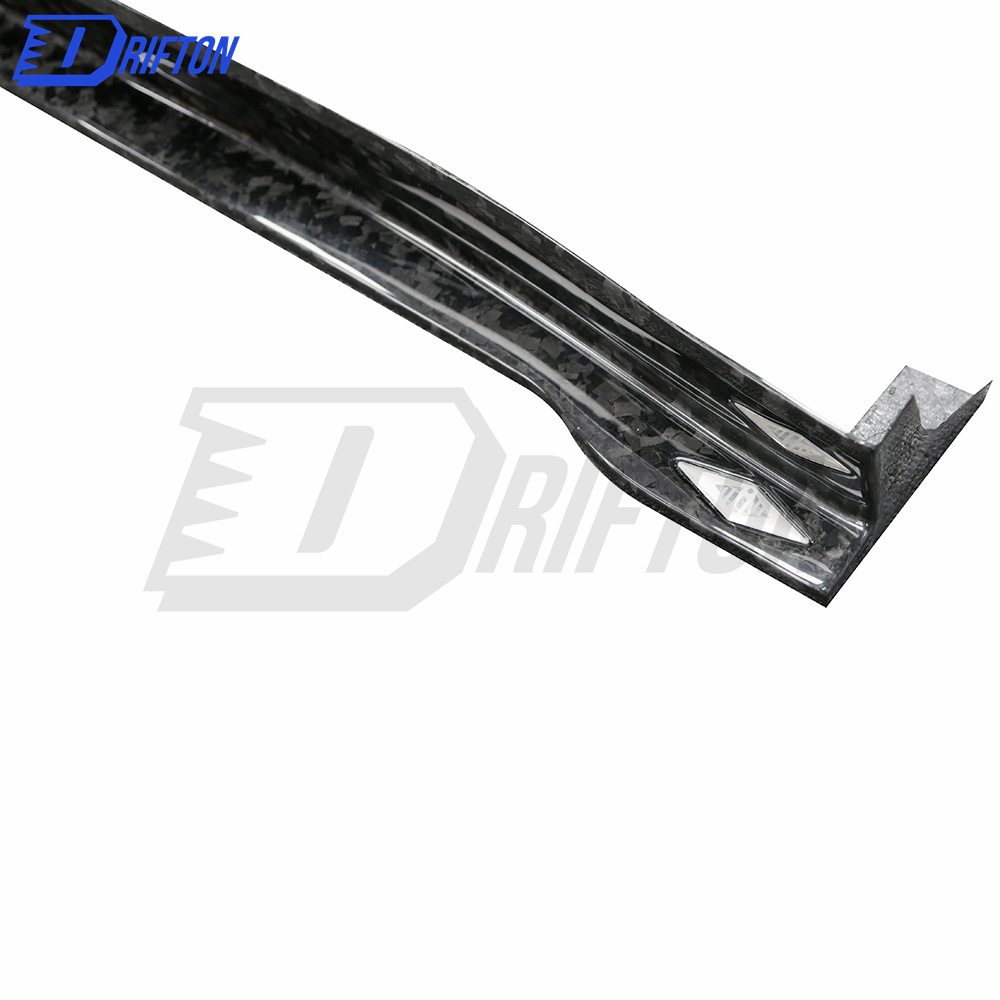 MIW Style Forged Dry Carbon Fiber Side Skirt For Tesla Model Y 2020-2021