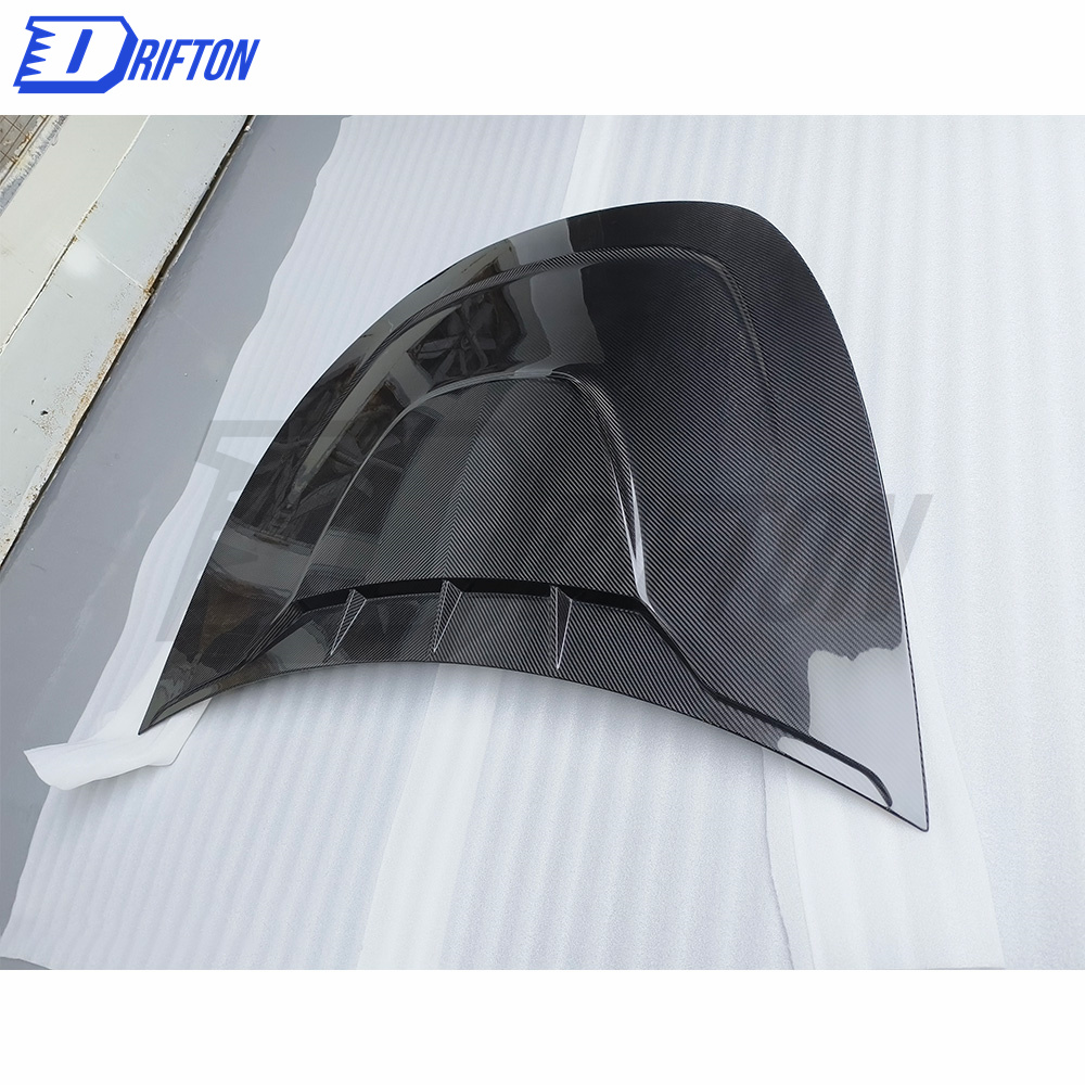 SD Style Dry Carbon Fiber Hood For Tesla Model Y 2020-2021