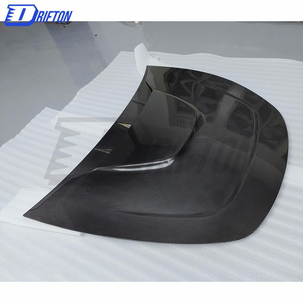 SD Style Dry Carbon Fiber Hood For Tesla Model Y 2020-2021