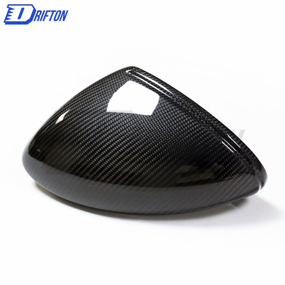 Dry Carbon Fiber Mirror Cap (replacement) LHD For Porsche 718 Cayman Boxster 2016-2020