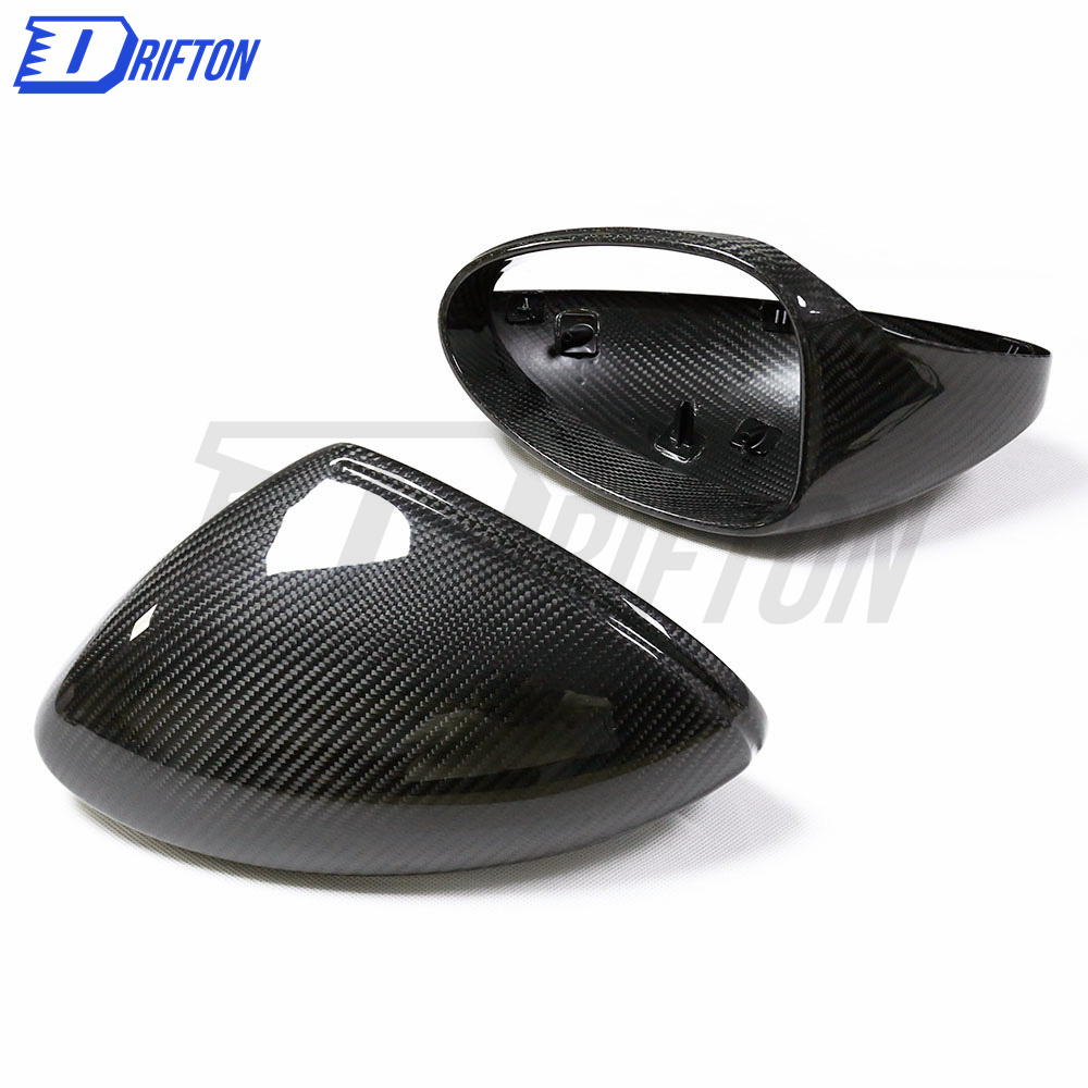 Dry Carbon Fiber Mirror Cap (replacement) LHD For Porsche 718 Cayman Boxster 2016-2020