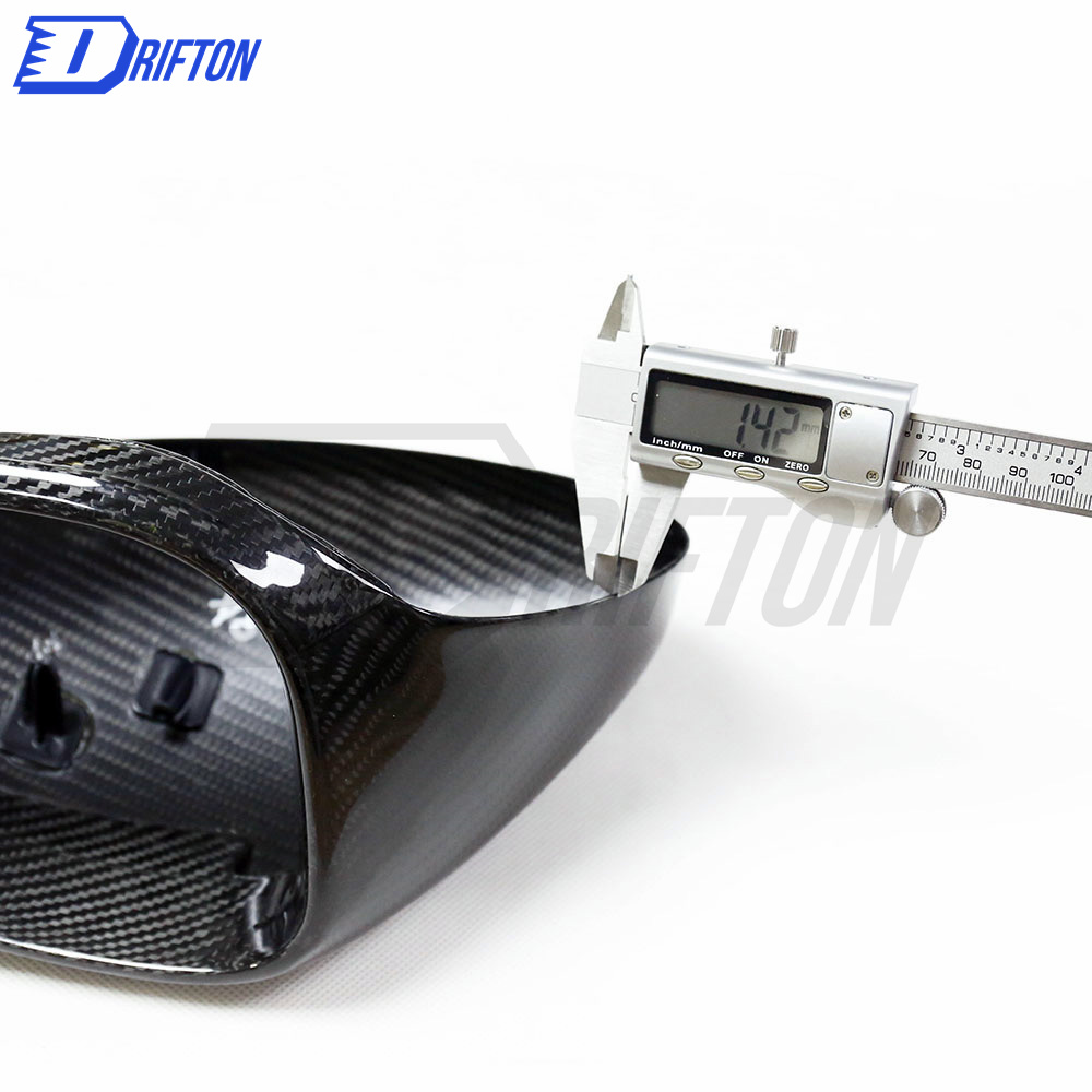 Dry Carbon Fiber Mirror Cap (replacement) LHD For Porsche 718 Cayman Boxster 2016-2020