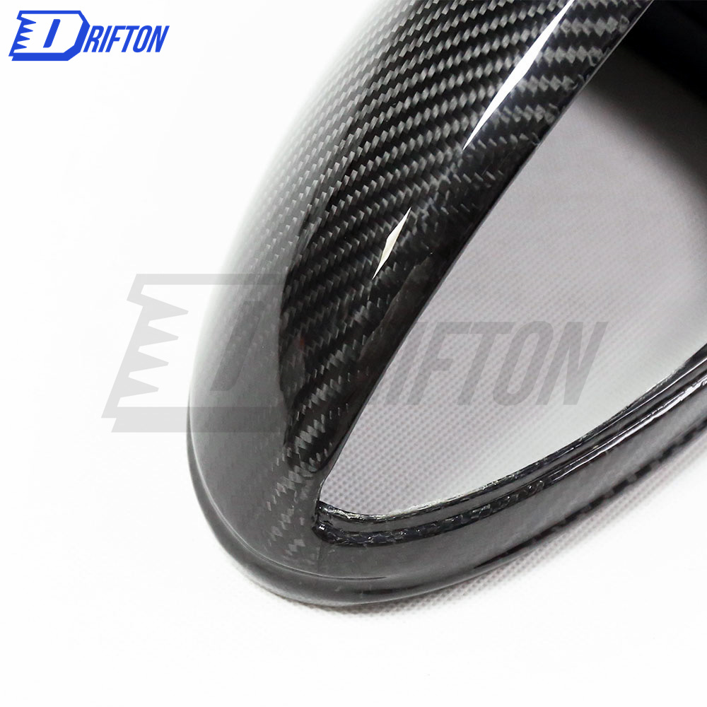 Dry Carbon Fiber Mirror Cap (replacement) LHD For Porsche 718 Cayman Boxster 2016-2020