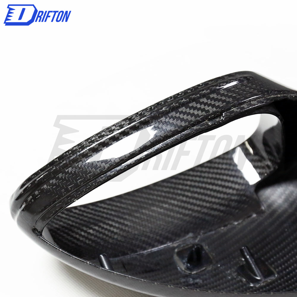 Dry Carbon Fiber Mirror Cap (replacement) LHD For Porsche 718 Cayman Boxster 2016-2020
