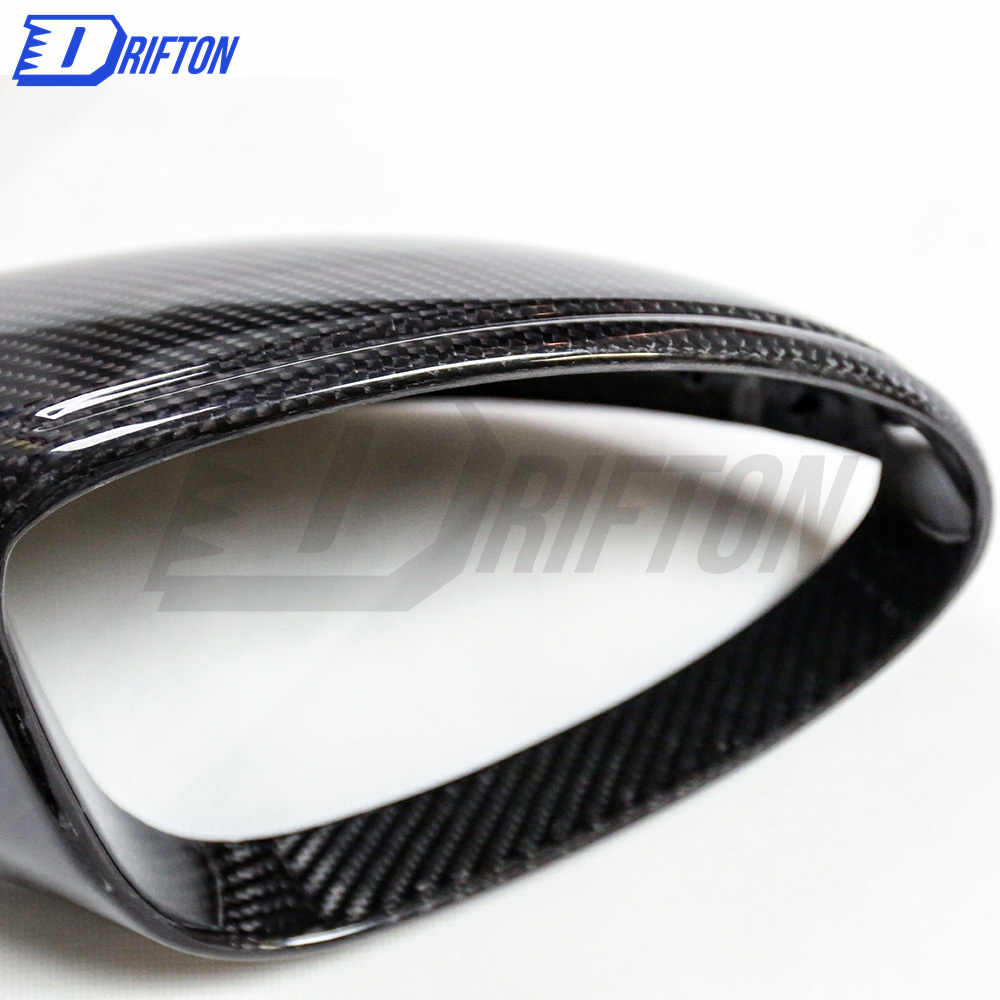 Dry Carbon Fiber Mirror Cap (replacement) RHD For Porsche 718 Cayman Boxster 2016-2020