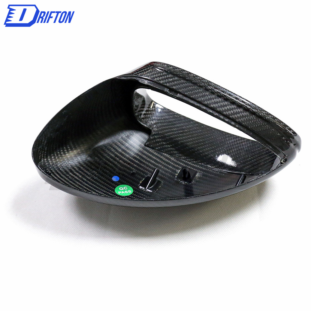 Dry Carbon Fiber Mirror Cap (replacement) RHD For Porsche 718 Cayman Boxster 2016-2020