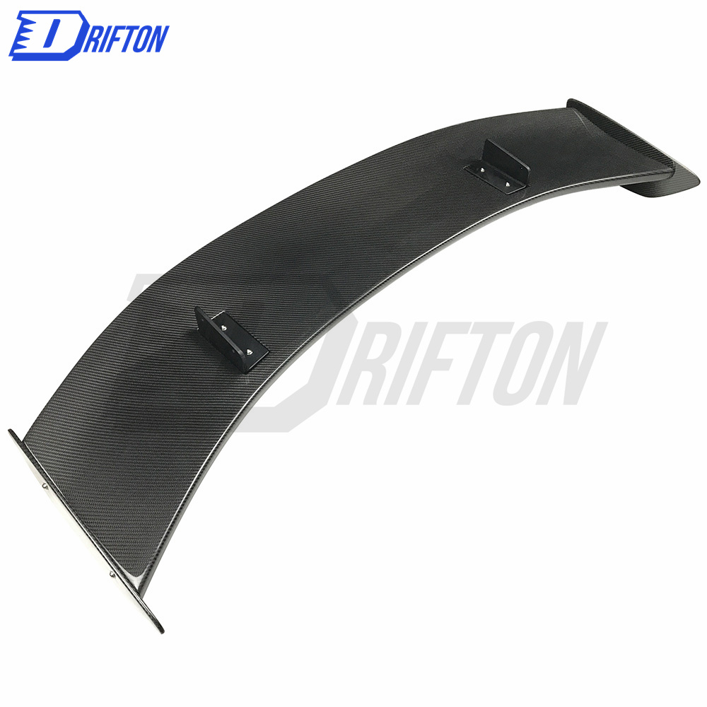 GT4 Style Dry Carbon Fiber Rear Spoiler For Porsche 718 Cayman Boxster 2016-2019
