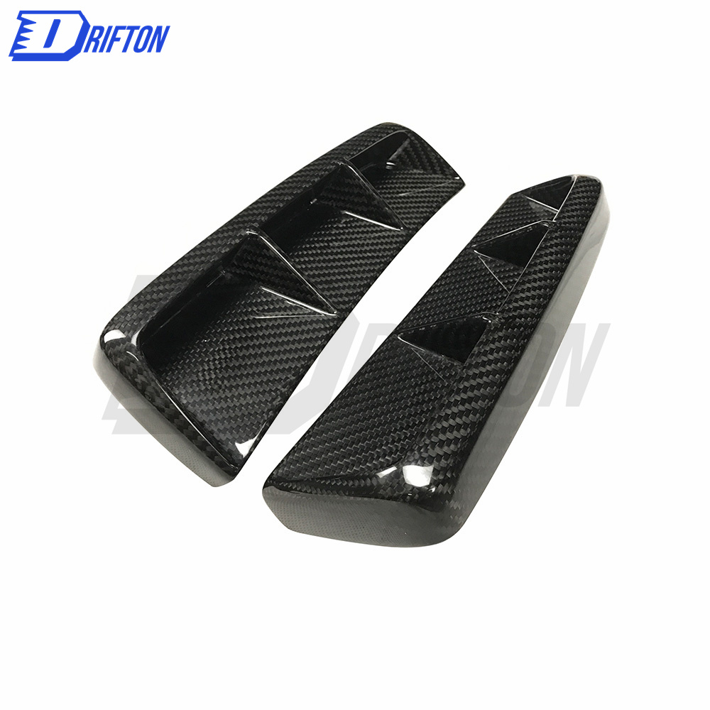 GT4 Style Half Dry Carbon Fiber Front Bumper For Porsche 718 Cayman Boxster 2016-2019
