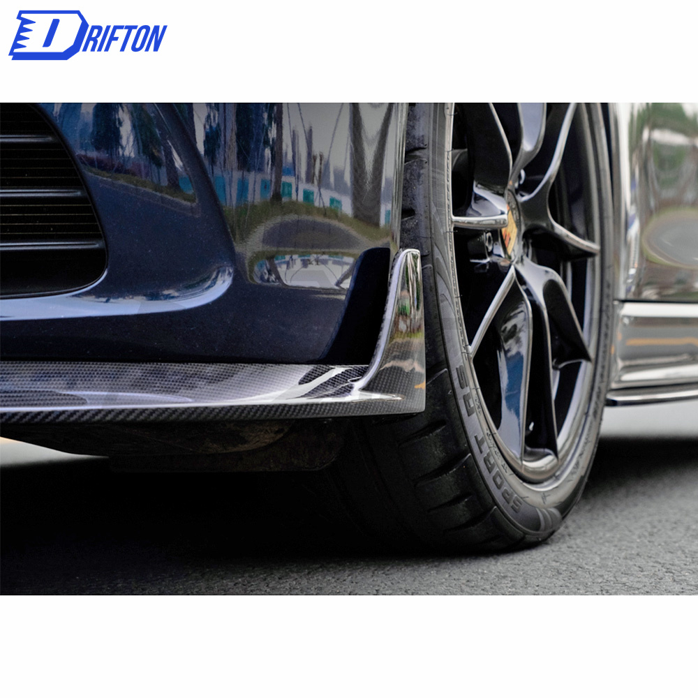 Paktechz Style Dry Carbon Fiber Front Lip For Porsche Boxster Cayman 718 2016-2020