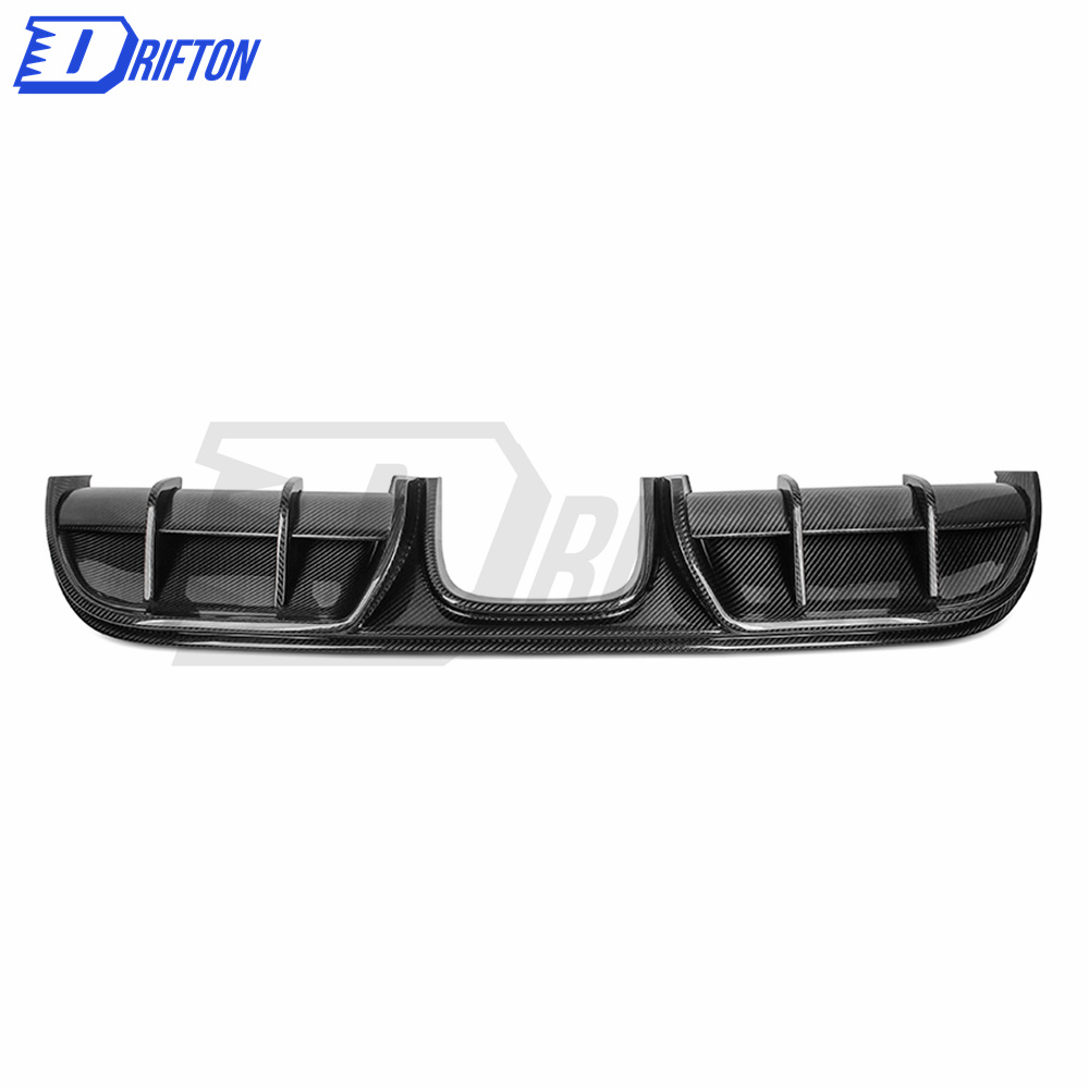 Paktechz Style Dry Carbon Fiber Rear Diffuser For Porsche Boxster Cayman 718 2016-2020