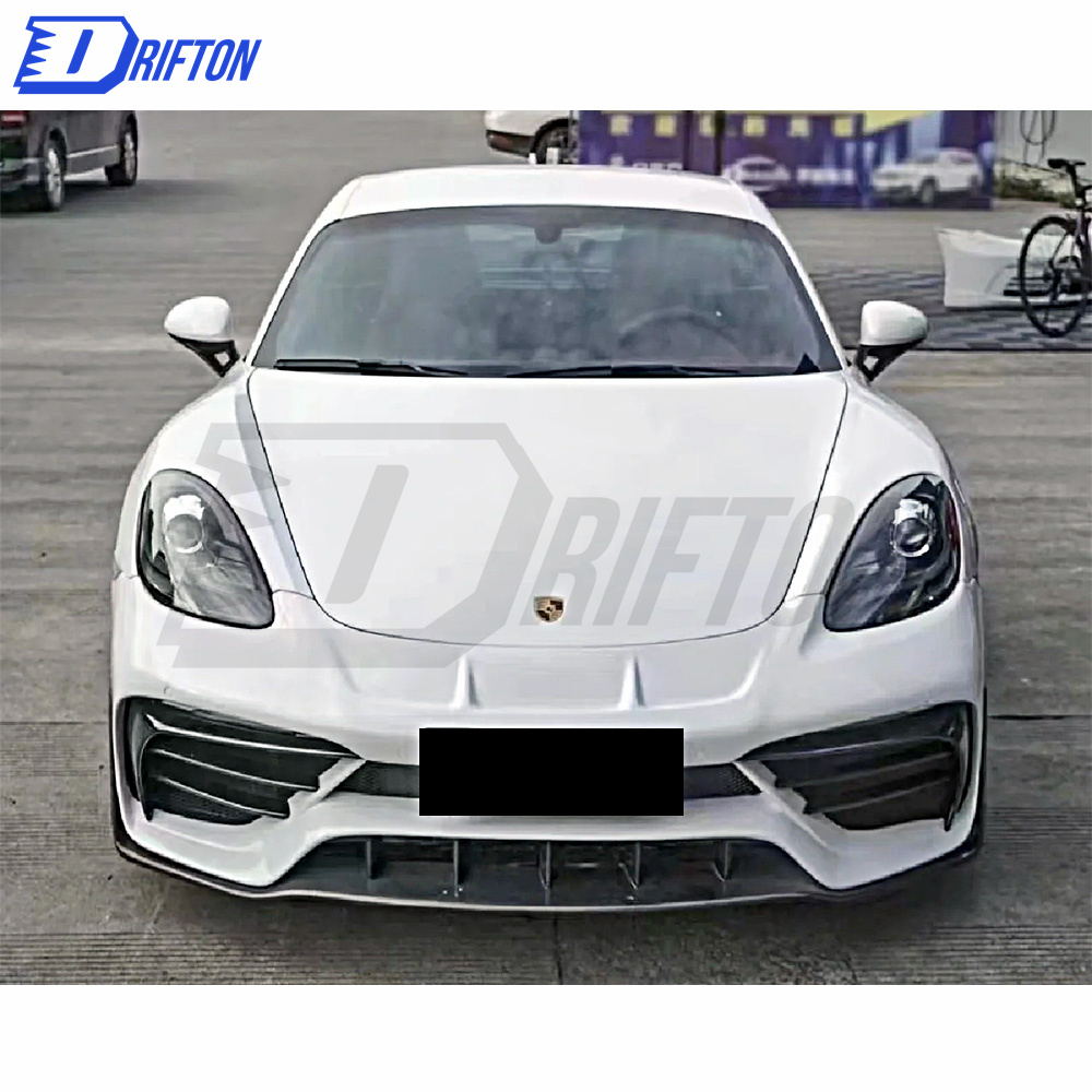 PD Style Half Carbon Fiber Body Kit For Porsche 718 Cayman Boxster 2016-2020