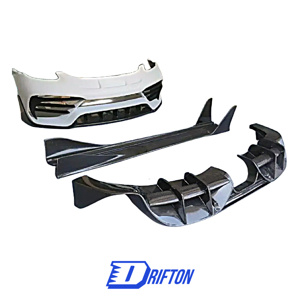 PD Style Half Carbon Fiber Body Kit For Porsche 718 Cayman Boxster 2016-2020