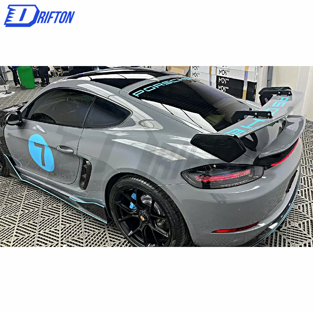 PD Style Half Carbon Fiber Body Kit For Porsche 718 Cayman Boxster 2016-2020