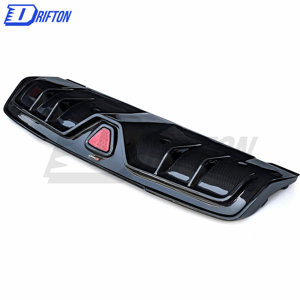 CMST Style Carbon Fiber Rear Diffuser For Porsche Taycan Turbo 2019-2020