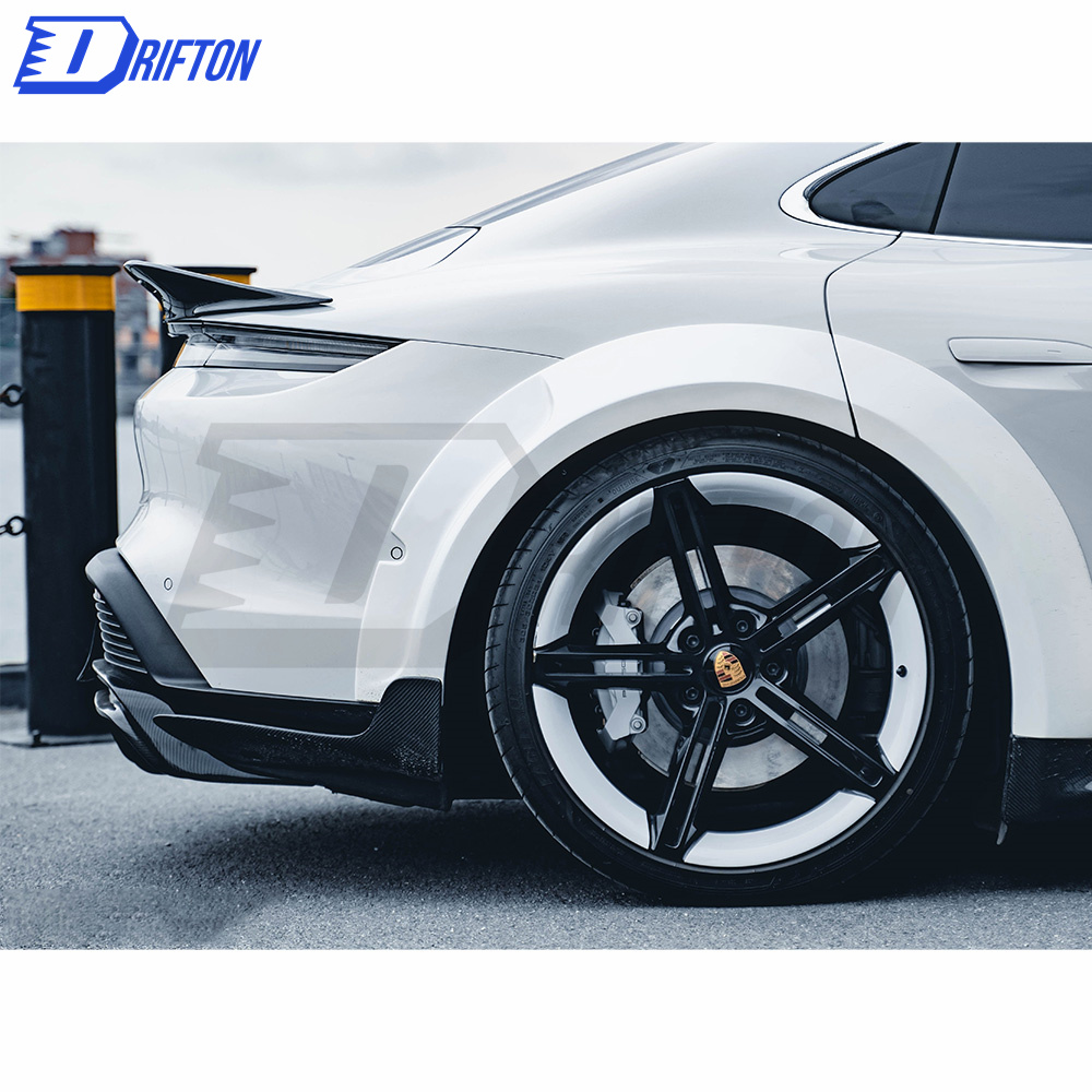 CMST Style Carbon Fiber Rear Diffuser For Porsche Taycan Turbo 2019-2020