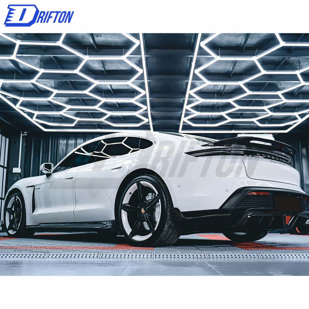 CMST Style Carbon Fiber Side Skirt For Porsche Taycan 4S Turbo 2019-2020