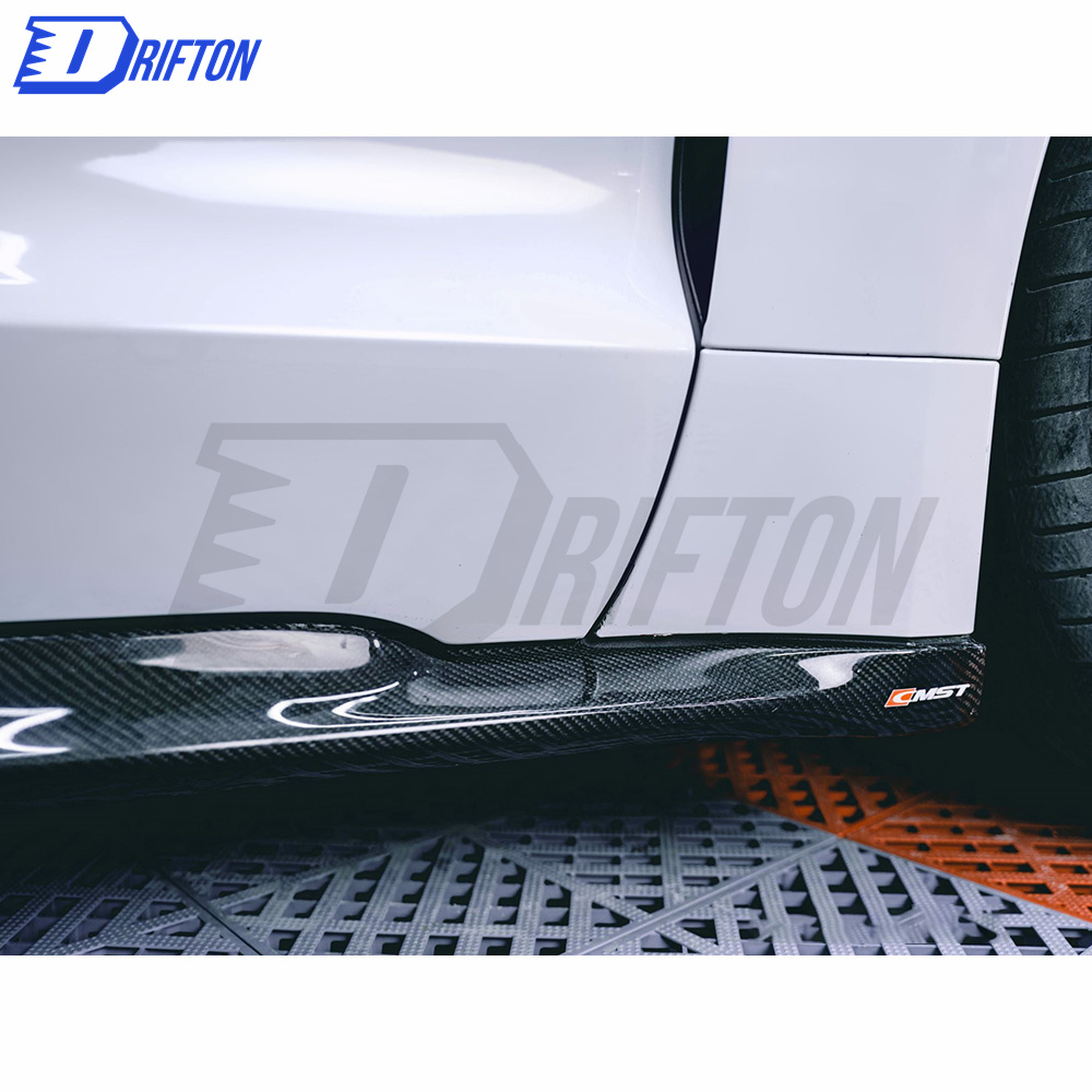 CMST Style Carbon Fiber Side Skirt For Porsche Taycan 4S Turbo 2019-2020