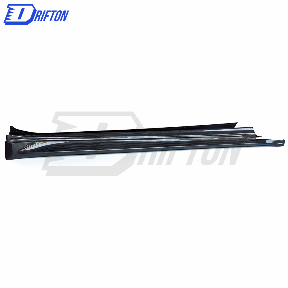 CMST Style Carbon Fiber Side Skirt For Porsche Taycan 4S Turbo 2019-2020