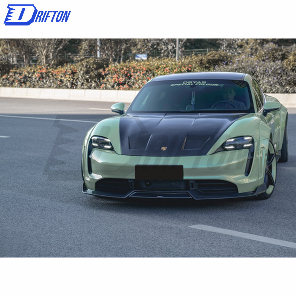 CMST Style Carbon Fiber (cfrp) Hood For Porsche Taycan 4S & Turbo 2019-2020