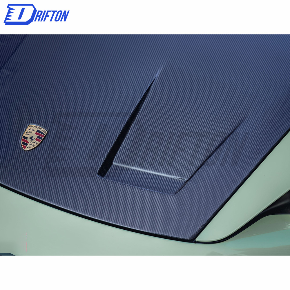 CMST Style Carbon Fiber (cfrp) Hood For Porsche Taycan 4S & Turbo 2019-2020