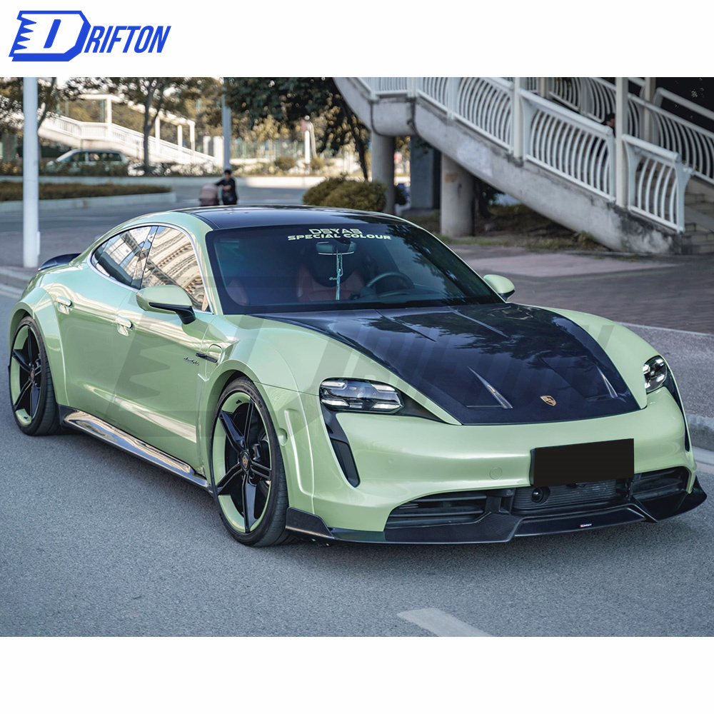 CMST Style Carbon Fiber (cfrp) Hood For Porsche Taycan 4S & Turbo 2019-2020