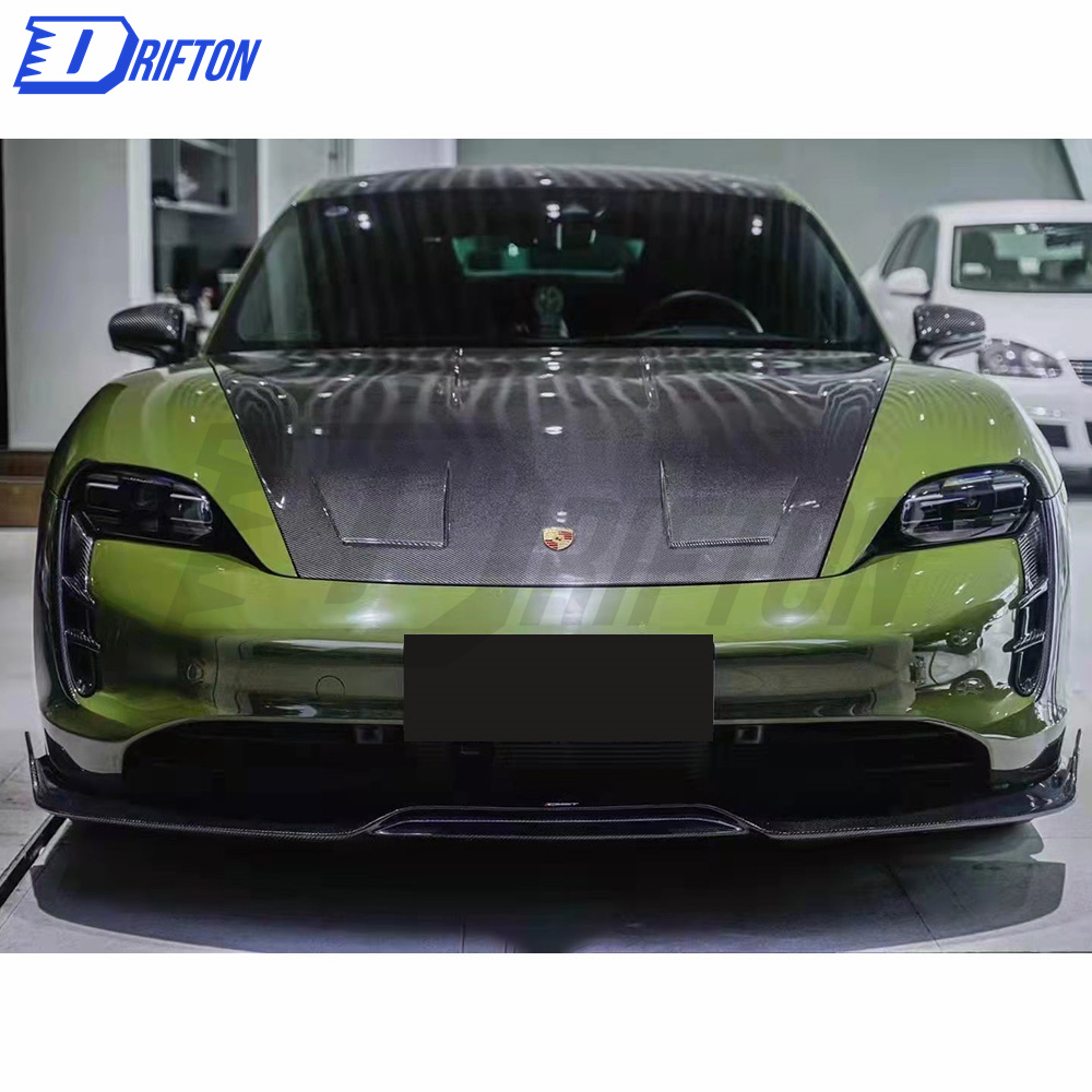 CMST Style Carbon Fiber (cfrp) Hood For Porsche Taycan 4S & Turbo 2019-2020