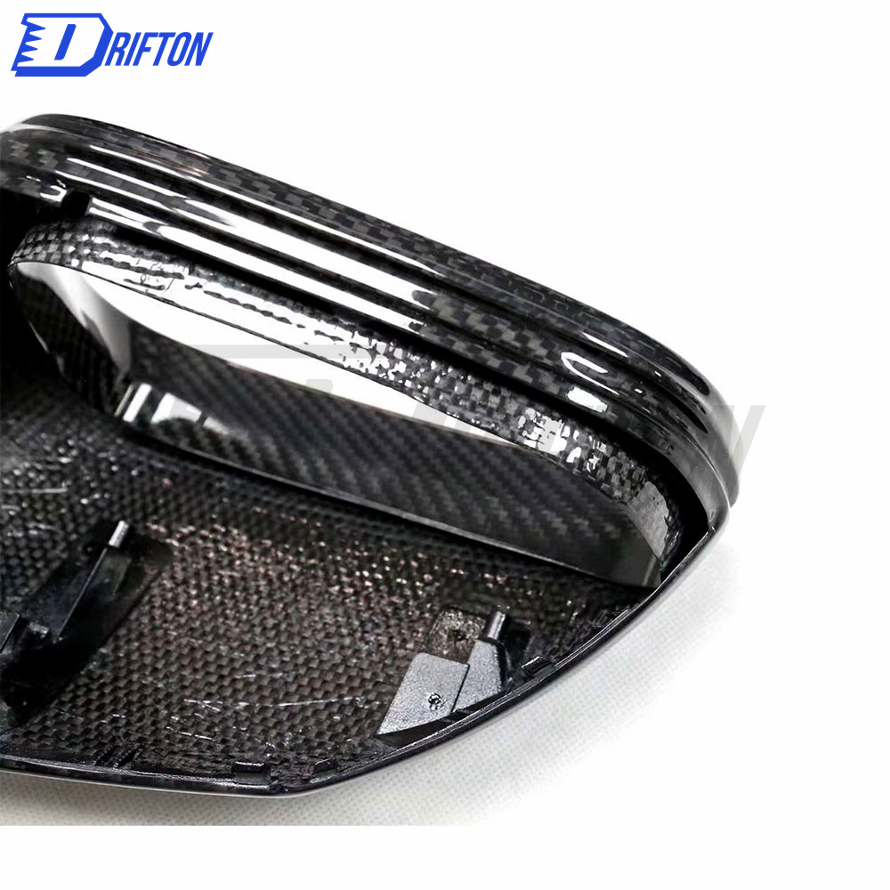Dry Carbon Fiber Mirror Cover (Replacement) For Porsche Taycan 2019-2020