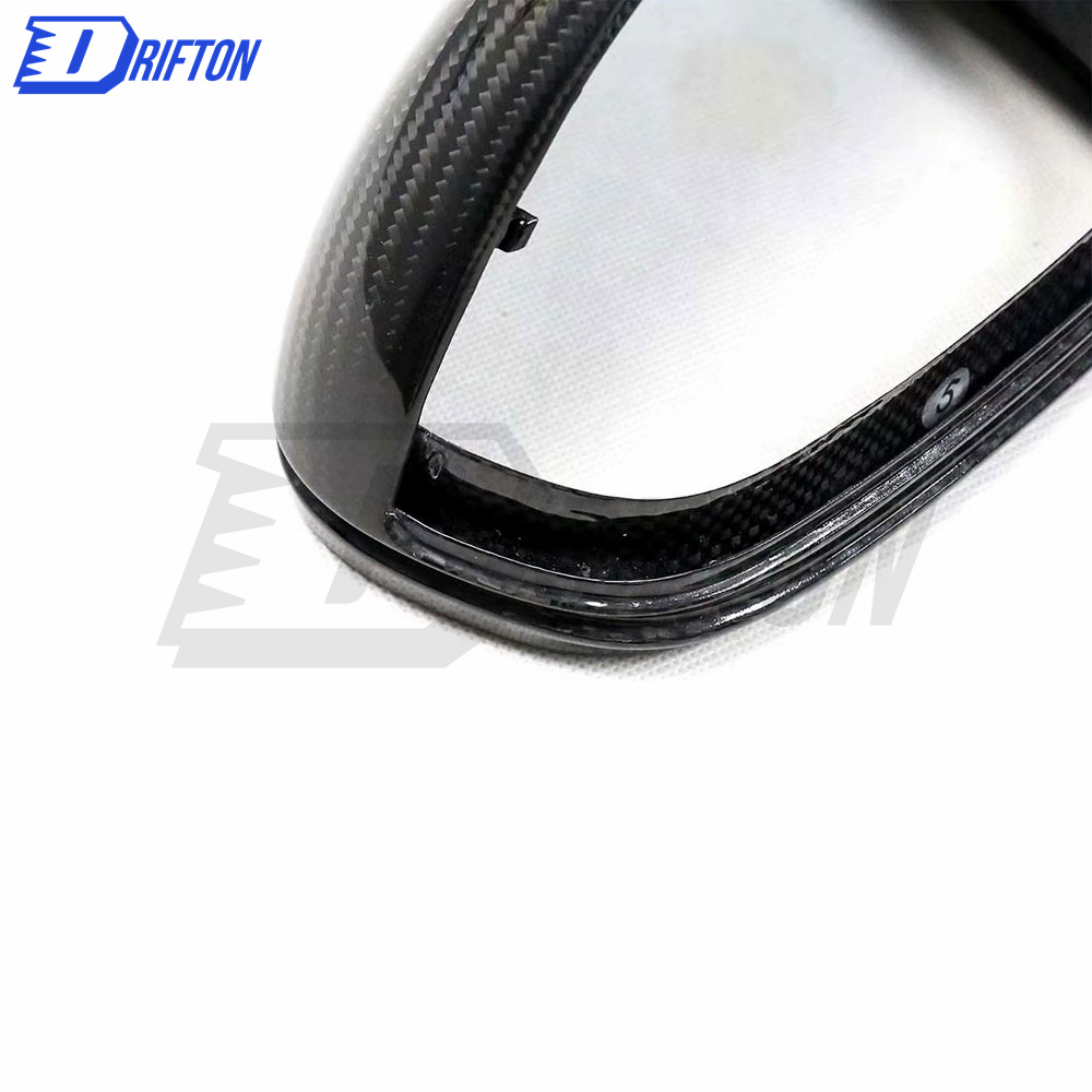 Dry Carbon Fiber Mirror Cover (Replacement) For Porsche Taycan 2019-2020