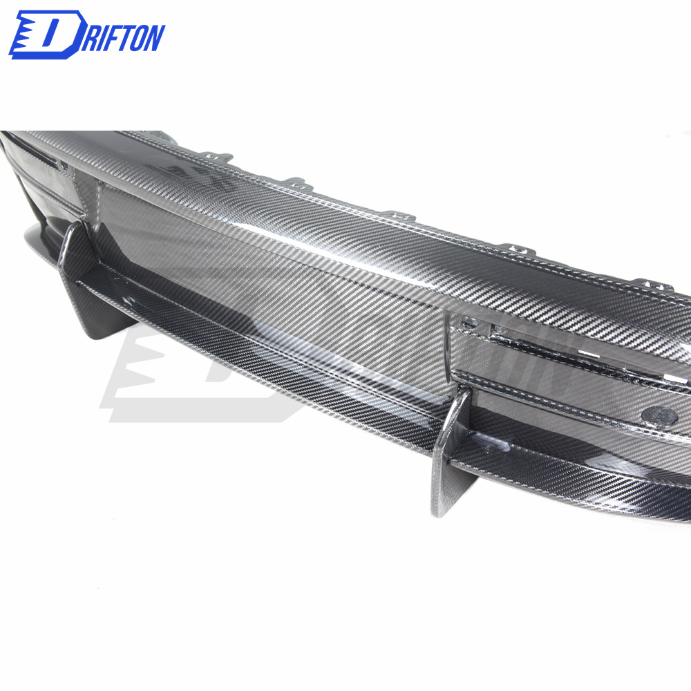 OD Style Dry Carbon Fiber Rear Diffuser For Porsche Taycan 2019-2020