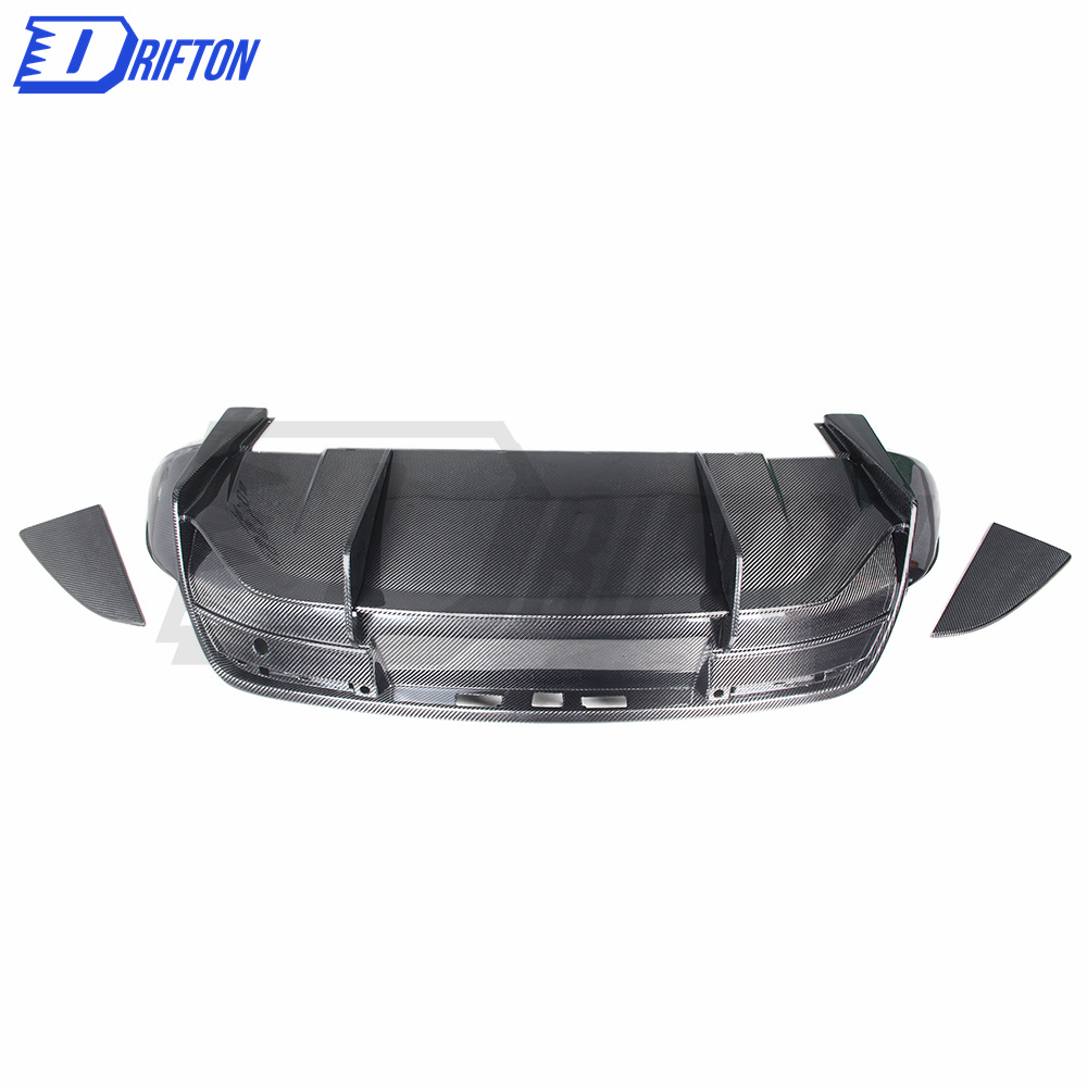 OD Style Dry Carbon Fiber Rear Diffuser For Porsche Taycan 2019-2020