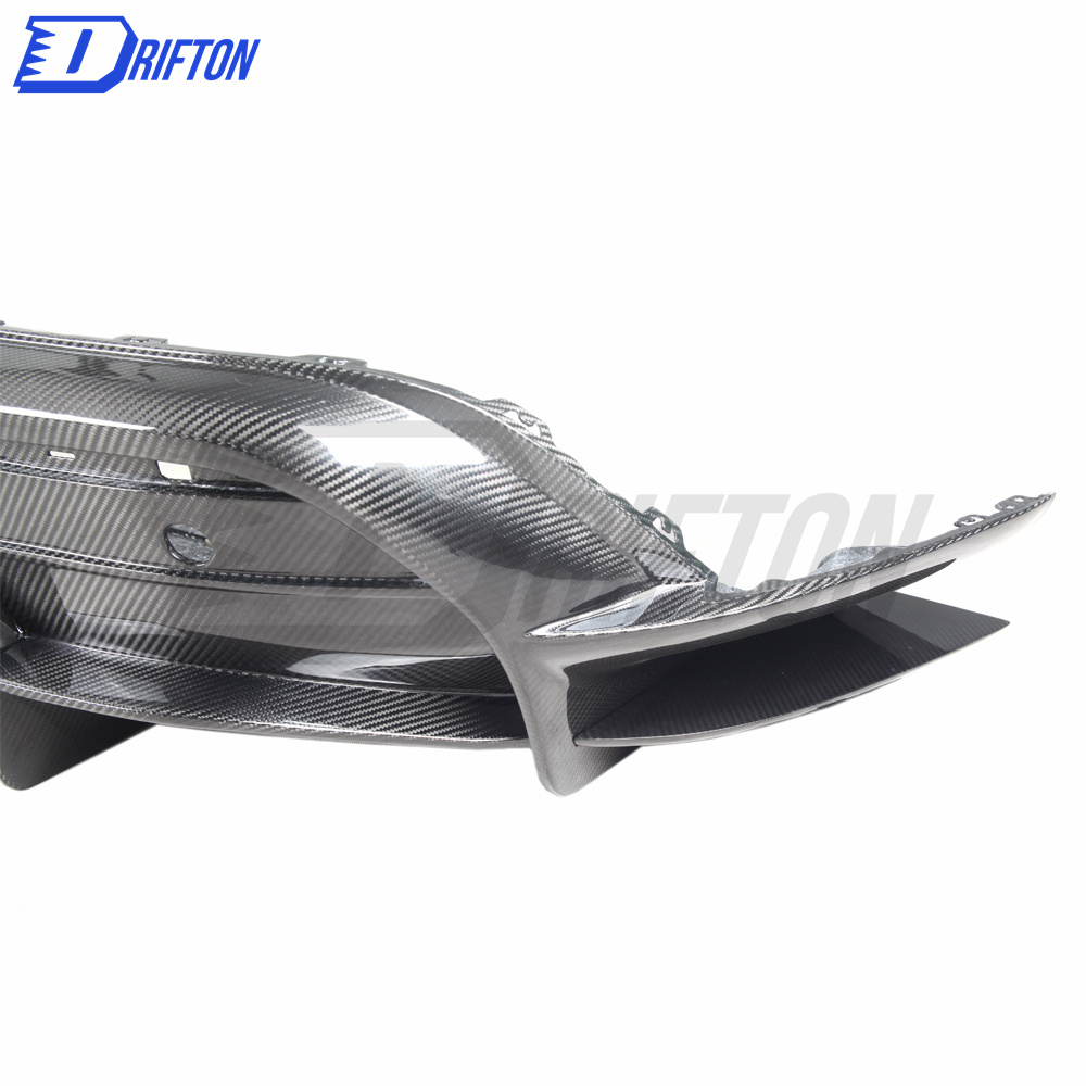 OD Style Dry Carbon Fiber Rear Diffuser For Porsche Taycan 2019-2020