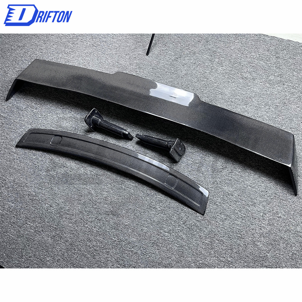 PPI-Style Carbon Fiber Spoiler With Base For Audi R8 2008-2013